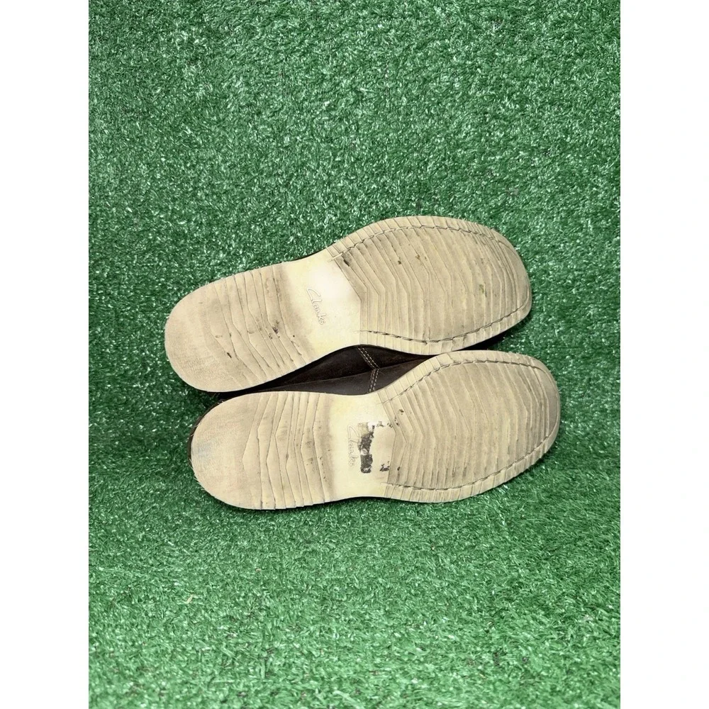 Clarks Mens Size 8.5 Noonan Lace Brown Deck Boat Shoes Casual Comfort Sneakers